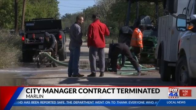 Marlin city manager's contract terminated смотреть онлайн