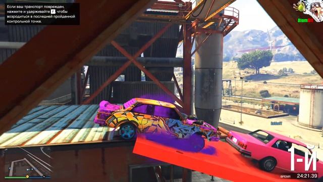 САМАЯ ЭПИЧНАЯ ПОГОНЯ! СЛОЖНЫЙ СКИЛЛТЕСТ НА ЗАВОДЕ В GTA ONLINE смотреть онлайн