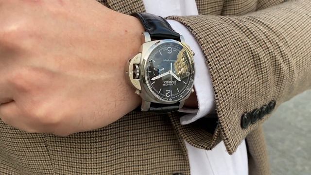 Panerai Luminor Chronograph 44 Mm Black