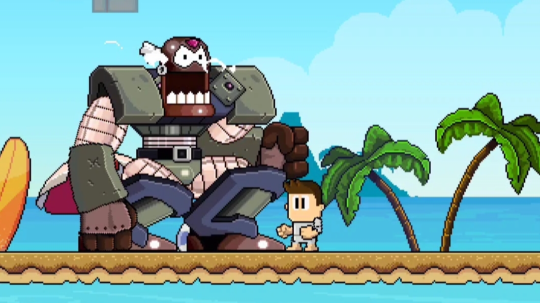 Играем а Dan The Man