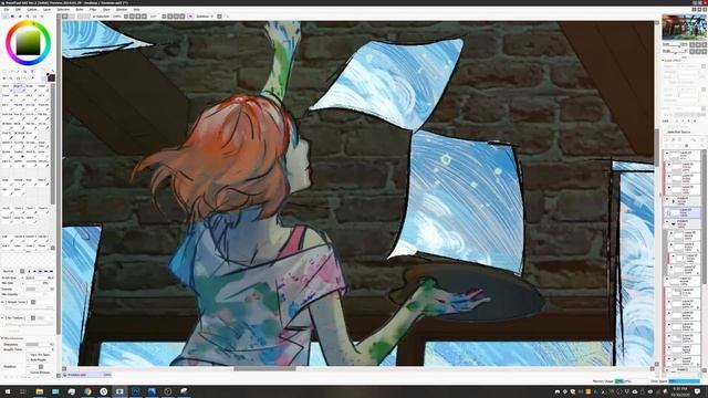 Envision: Art Process Video (in SAI and Photoshop) смотреть онлайн