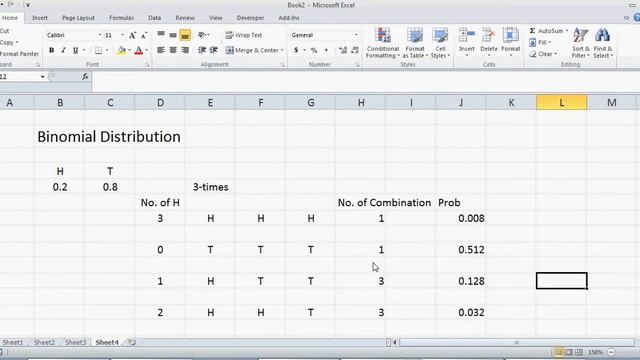 Binomial Distribution: Concept and Simulation in Excel (Tutorial) смотреть онлайн