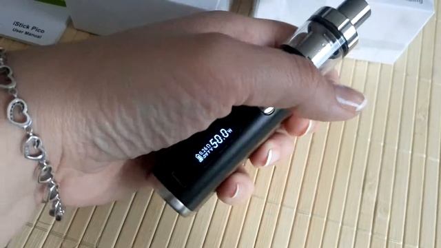 Original Eleaf iStick Pico TC 75W Mod Kit - BLACK [from GearBest.com] смотреть онлайн