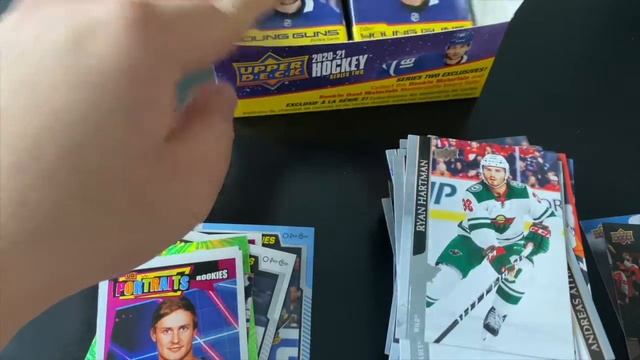 20-21 Upper Deck Series 2 Hockey Retail Unboxing смотреть онлайн
