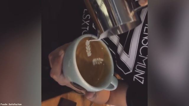 Amazing Barista Latte Art Training Compilation! ( Oddly Satisfying ) | Coffee Art | смотреть онлайн