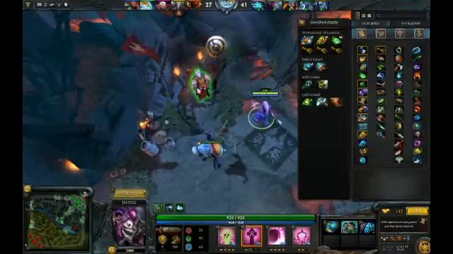 Dota 2 игра за Dazzle Дазл - выпрямление рук смотреть онлайн