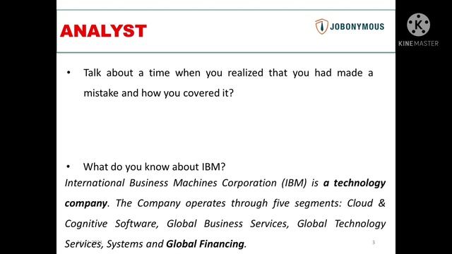 IBM jobs | IBM Interview for freshers | IBM Analyst смотреть онлайн