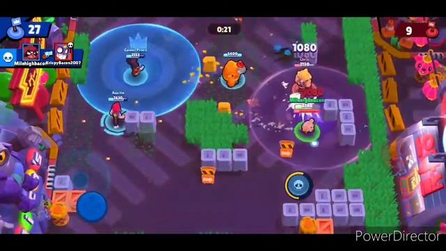 Showing off Koala Nita + New Hot Zone Map - Brawl Stars смотреть онлайн
