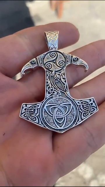 Подвеска "Молот Тора" серебро 925 пробы смотреть онлайн