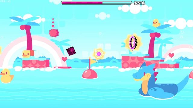 Geometry Dash Toytime Trials смотреть онлайн