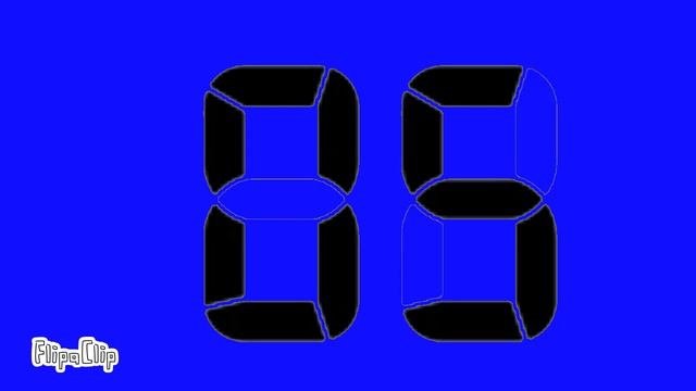 Rounded segment display countdown from 10 seconds смотреть онлайн
