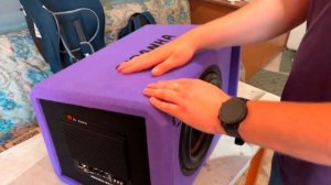 Обзор и установка активного сабвуфера DL Audio PIRANHA 12A V.2 PURPLE