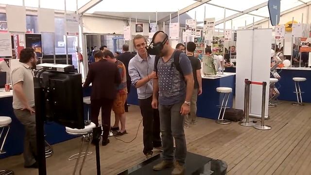 Futur en Seine 2014 - augmented reality, Smarttrack, treadmill! смотреть онлайн