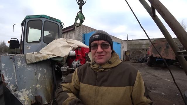 Главное не падать духом!!! Ремонт редкого погрузчика HANOMAG 44d. смотреть онлайн