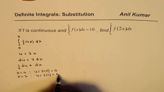Evaluate definite integral of horizontally compressed function смотреть онлайн