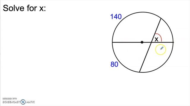 Angles in Circles Pt. 2 - Intersecting Chords смотреть онлайн