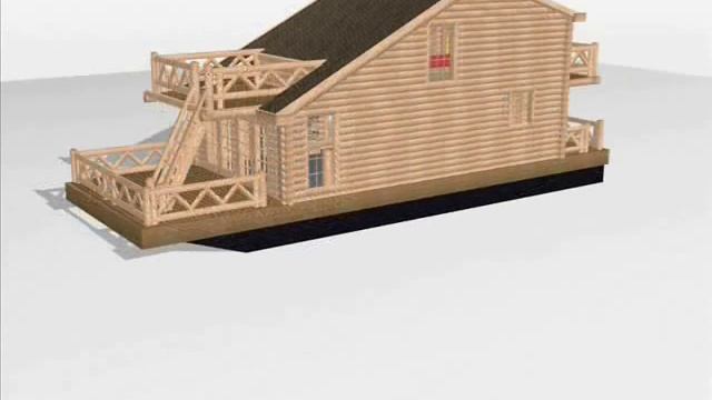 PIONEER LOG HOUSE BOATS смотреть онлайн