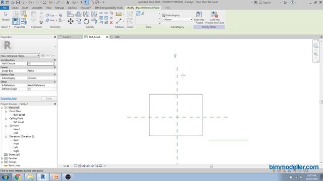 All about Reference Plane Vs Reference Line and How to use In Revit смотреть онлайн