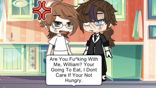 'Eat, William.' Henry Emily & William Afton Skit. (Gacha Club)