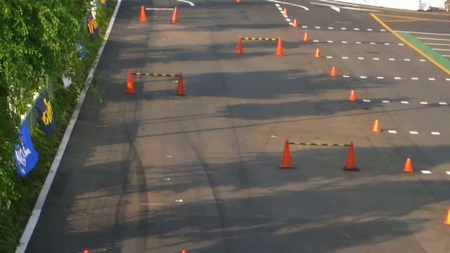 Toyota Vits Race Car At Odaiba 3 July 2011