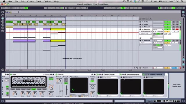KOAN Sound Signature Bass Tutorial (FREE ABLETON PROJECT) смотреть онлайн