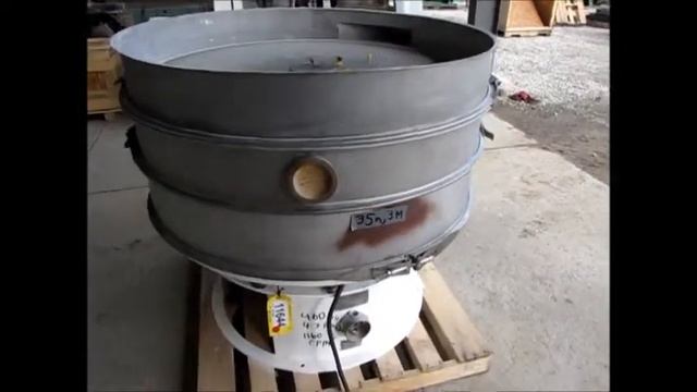 USED 48" DIA TWO DECK STAINLESS STEEL SWECO SEPARATOR смотреть онлайн