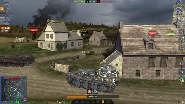 WoT Blitz UA VK 72.01 K взяв (M) і виконав роботу за союзників. смотреть онлайн