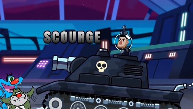 Siege tank Vs all bosses tank with Oggy and Jack VS granny gang in hills of steel #siegetank #game смотреть онлайн