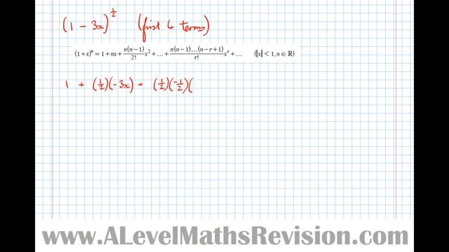 Introduction to General Binomial Expansion and Domain of Validity [Yr2 Pure] смотреть онлайн