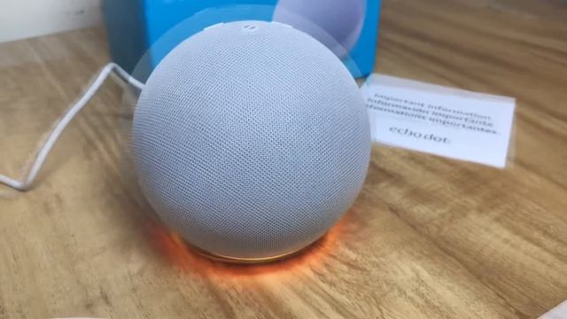 Setting up my new 5th generation Echo Dot #amazon смотреть онлайн