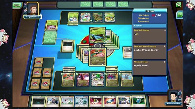 [PTCGO Stream Match] Hydreigon/Noivern vs Grass frenzy смотреть онлайн