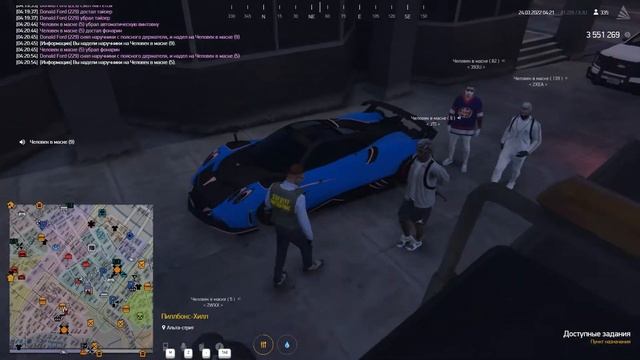 Первый день в BCSO и сразу ДМ ЗЗ смотреть онлайн