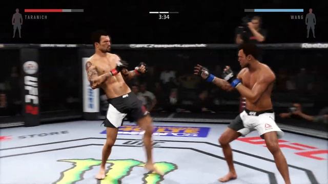 EA SPORTS UFC 2 Ultimate team Первая игра