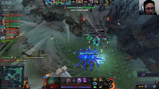 7.35c - Hoboharry WITCH DOCTOR Soft Support Gameplay - Dota 2 Full Match Gameplay смотреть онлайн