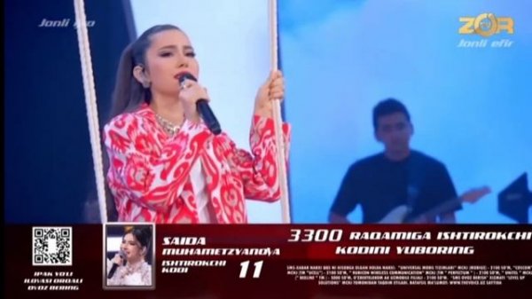Saida MUHAMETZYANOVA - Ovoz yarim final