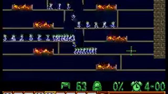 Lemmings - Fun Level 18 Solution смотреть онлайн