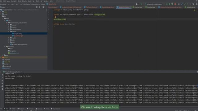 spring boot 3.x + actuator 파헤치기. 10. about metrics endpoint ( Gauge ) смотреть онлайн