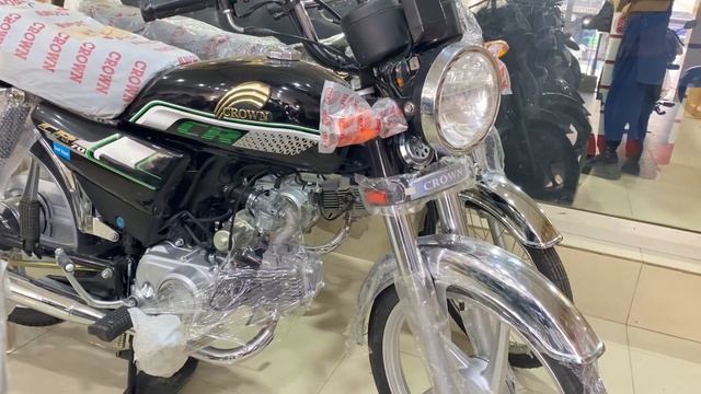 Crown 70cc bike with alloy rims and self start 2024 / buy or not 2024 model / better than cd70 смотреть онлайн