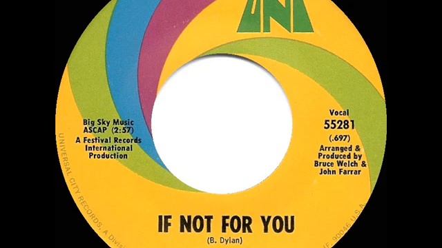 1971 HITS ARCHIVE: If Not For You - Olivia Newton-John (mono 45--#1 A/C) смотреть онлайн