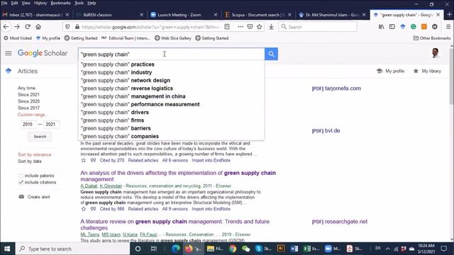 Systematic Literature Review 2021. Scopus, Google Scholar, PRISMA. Bangla Tutorial P1