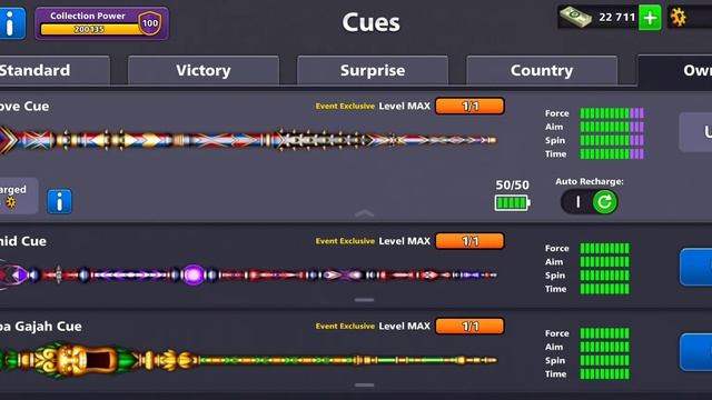 8 Ball Pool - Black Diamond Avatar Frame 😱 Cue Collection Power Rank 100 ❤️ 144 Billion Coins 😳 смотреть онлайн