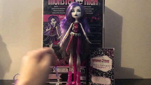 Monster High Boo-riginal Creeproduction Spectra Vondergeist Review