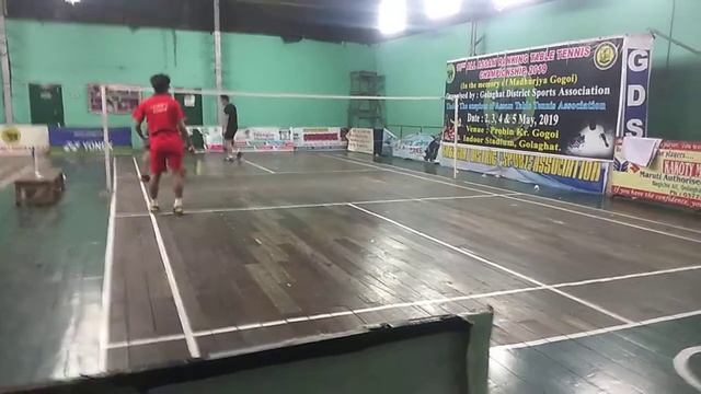 Practice Game (2 Vs 1) -  Saurav Deka (Ghy) Vs Merij Pahadi (Bkt) & Rituraj Deka (Glght)