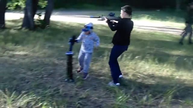 Лазертаг на Водозаборе