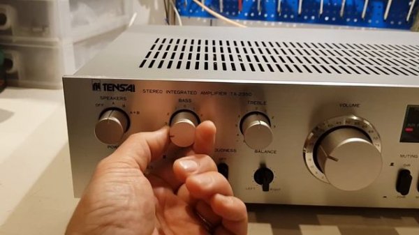 TENSAI TA-2350 amplifer test