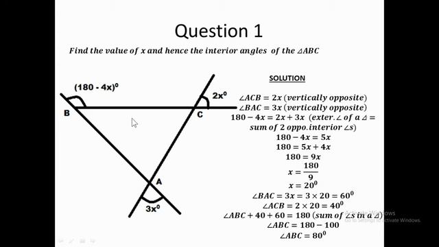 Question on triangle part one смотреть онлайн