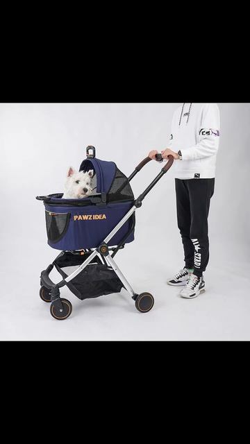 How to Travel with Your Pet in Style with PAWZIDEA Pet Stroller 4 in 1 смотреть онлайн