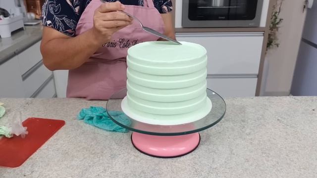 BOLO MODERNO COM DECORAÇÃO   EM BICO SUPER FÁCIL  PARA INICIANTES @PARISCAKEDESIGNER