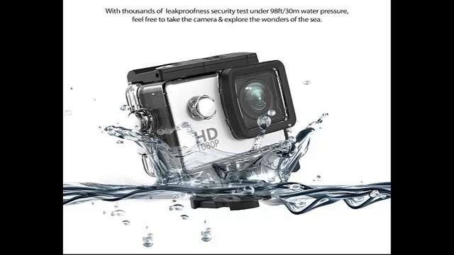 Lightdow LD4000 1080P HD Sports Action Camera Kit (Yellow) смотреть онлайн