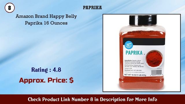 Top 10 Paprika to buy in USA 2021 | Price & Review смотреть онлайн